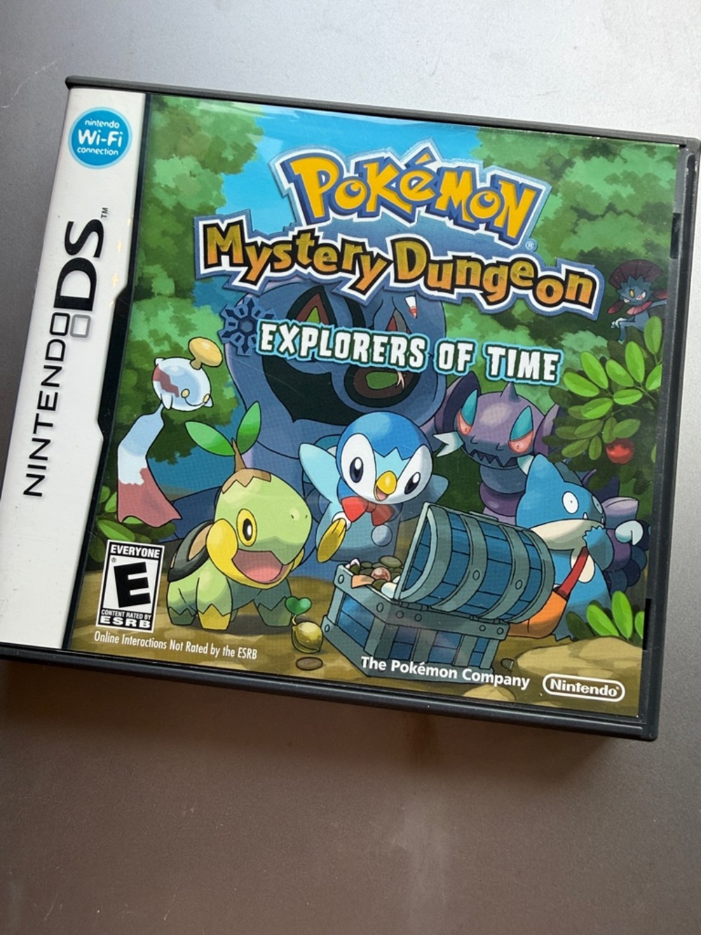 Pokémon Mystery Dungeon Explorers of Time DS Case + Manual  ONLY No Game